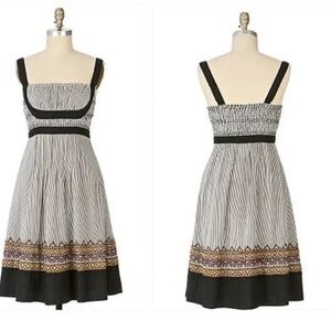 Anthropologie Lithe Fiddler’s Song Dress